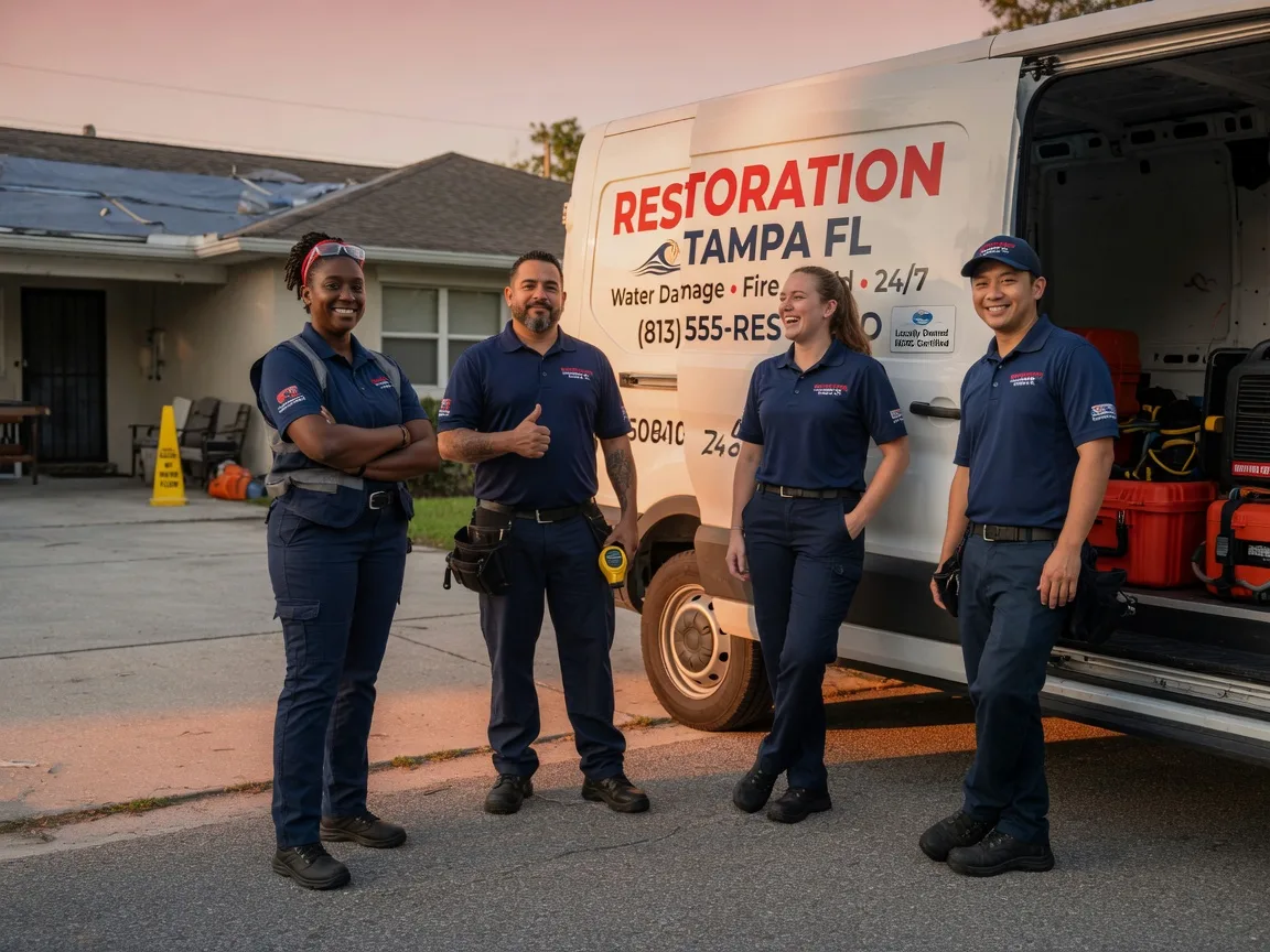 Water Damage Restoration company in Mendon, OH